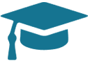 graduation icon to represent CEU certification